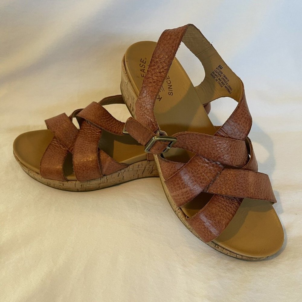 Kork-Ease Brown Strappy Sandals